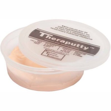 FABRICATION ENTERPRISES TheraPutty® Plus Antimicrobial Exercise Putty, Tan, 4 Ounce, XX-Soft 263250